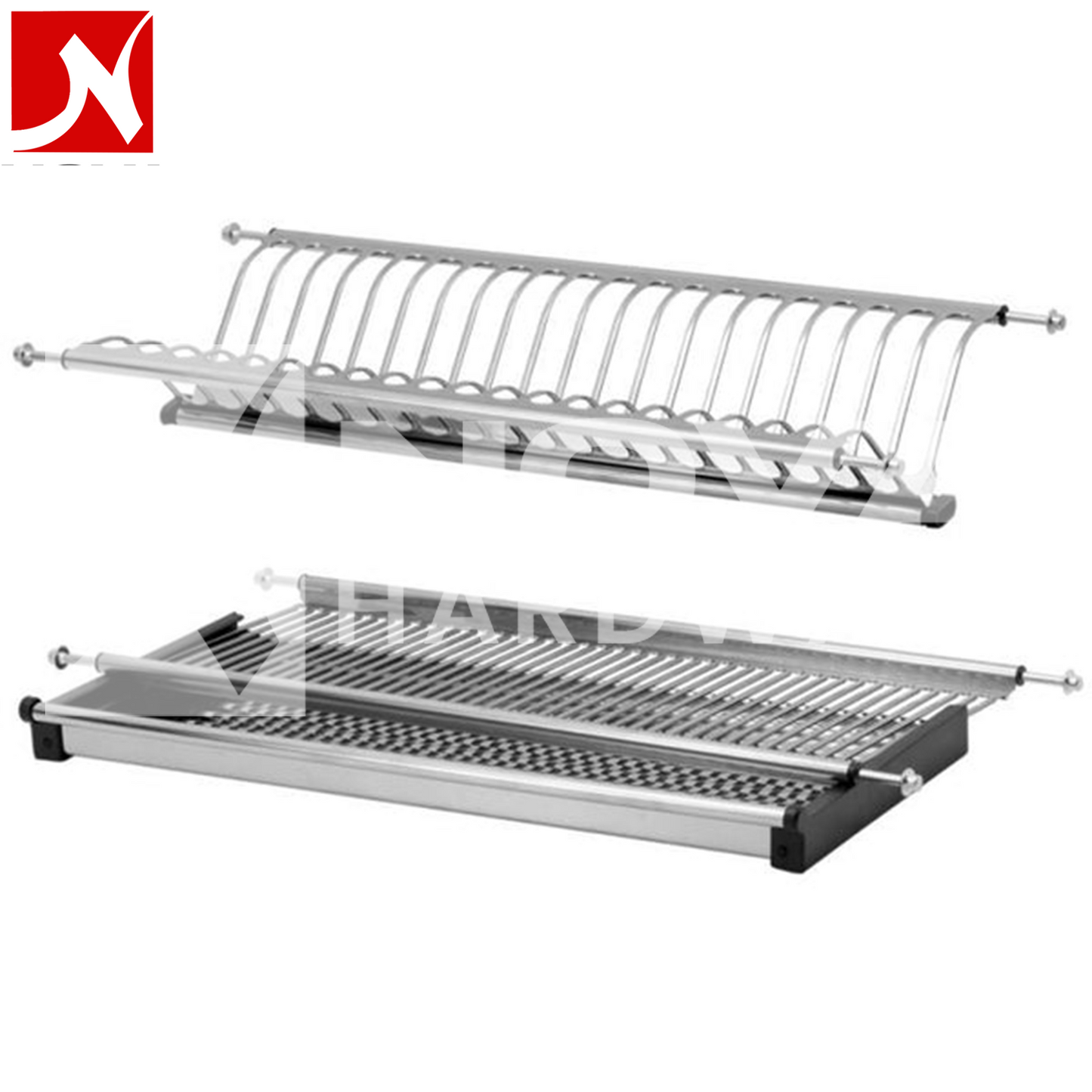 Stainless Steel Kitchen Cabinet Plate Rack