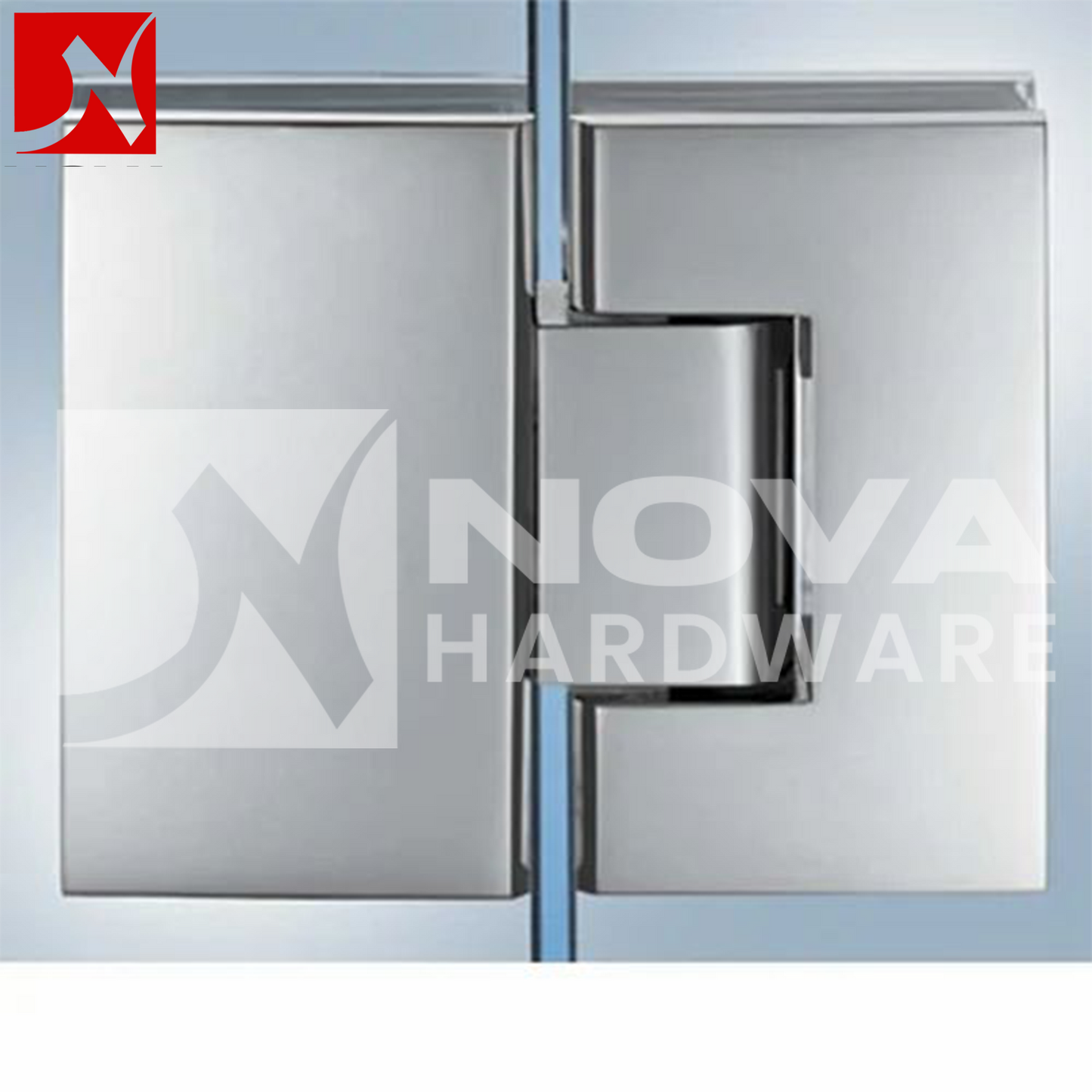 Glass to Glass Hinge 180 Degree