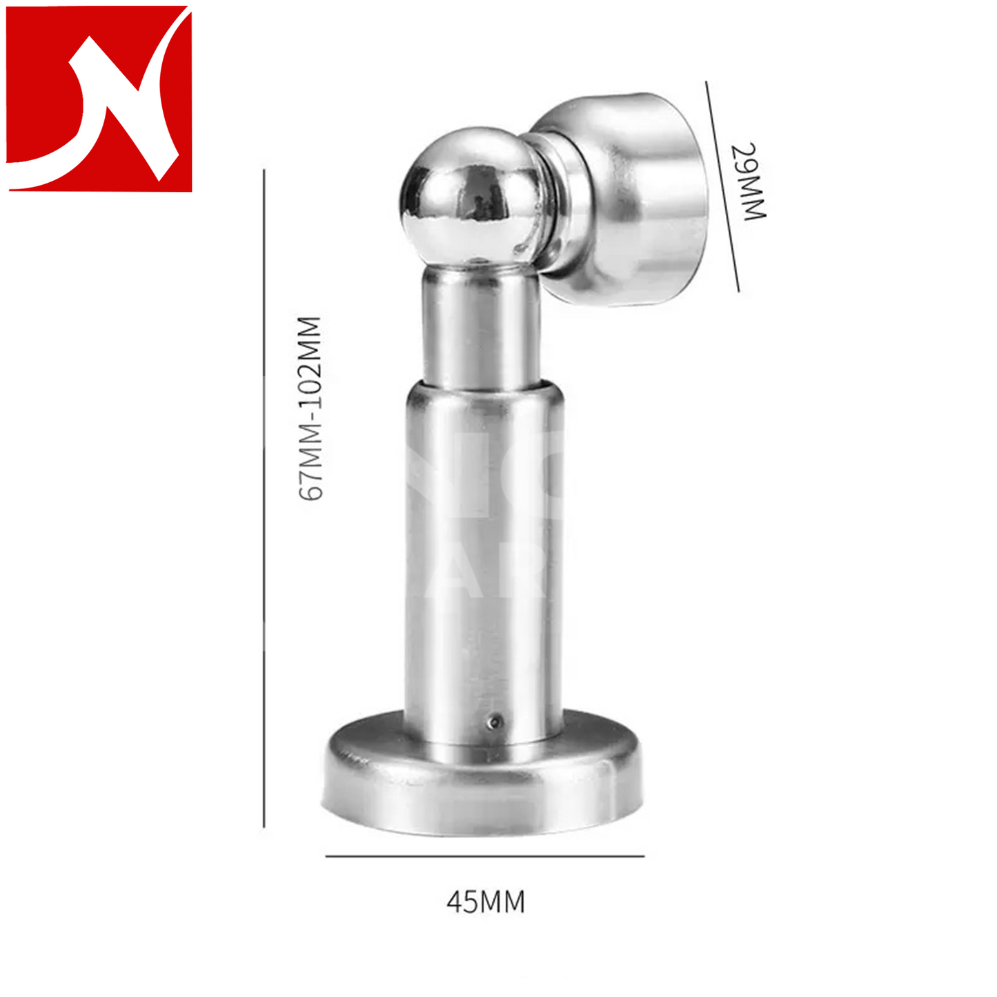 Adjustable Stainless Steel Door Stopper