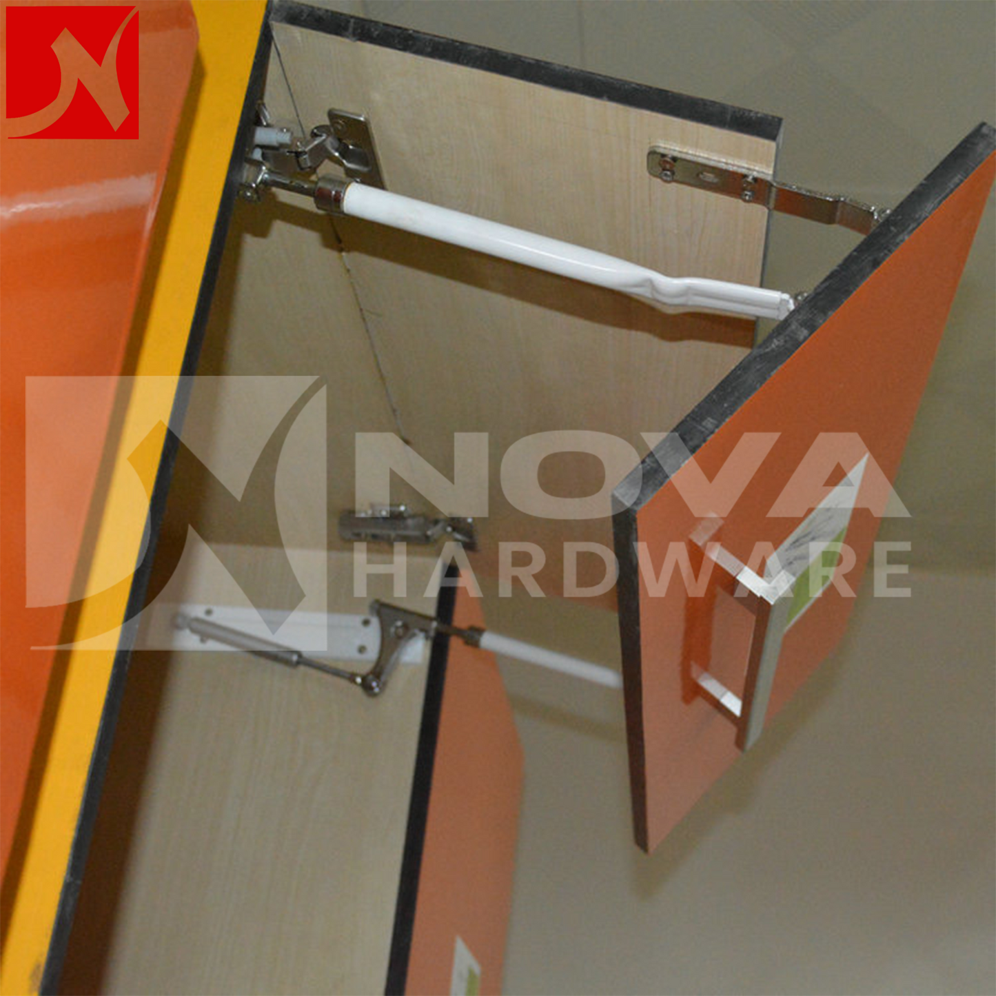 Bifolding Cabinet Lift Up Light