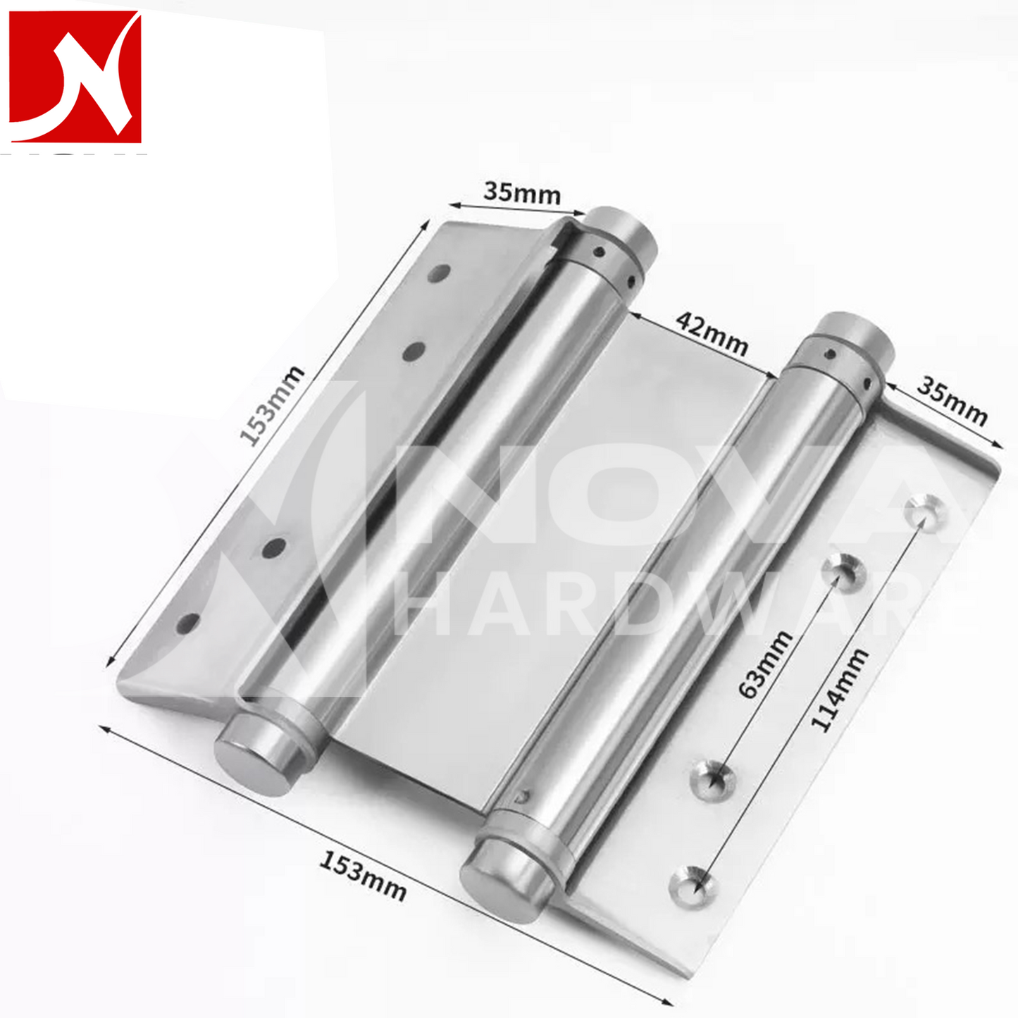 Double Action Door Hinge
