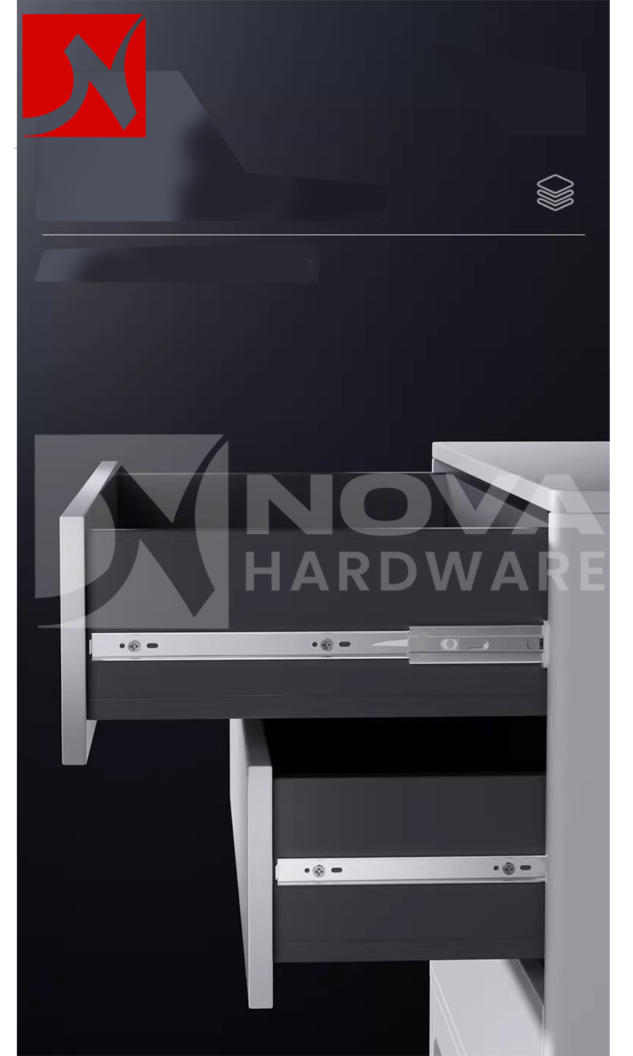 Drawer Channel Heavy Standard