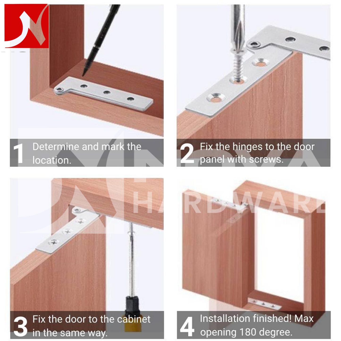 Inset Cabinet Door Pivot Hinge