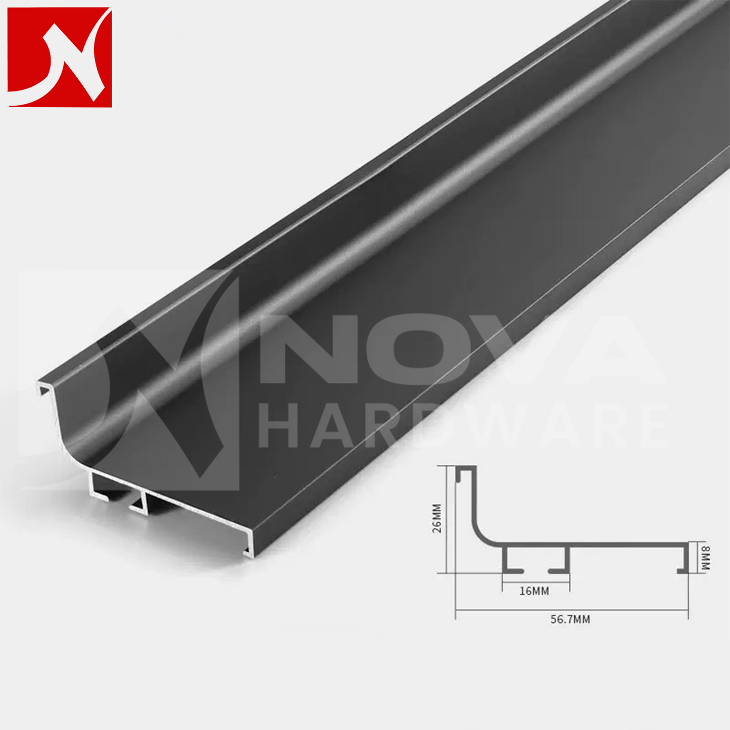 Kitchen Gola Handleless L Profile