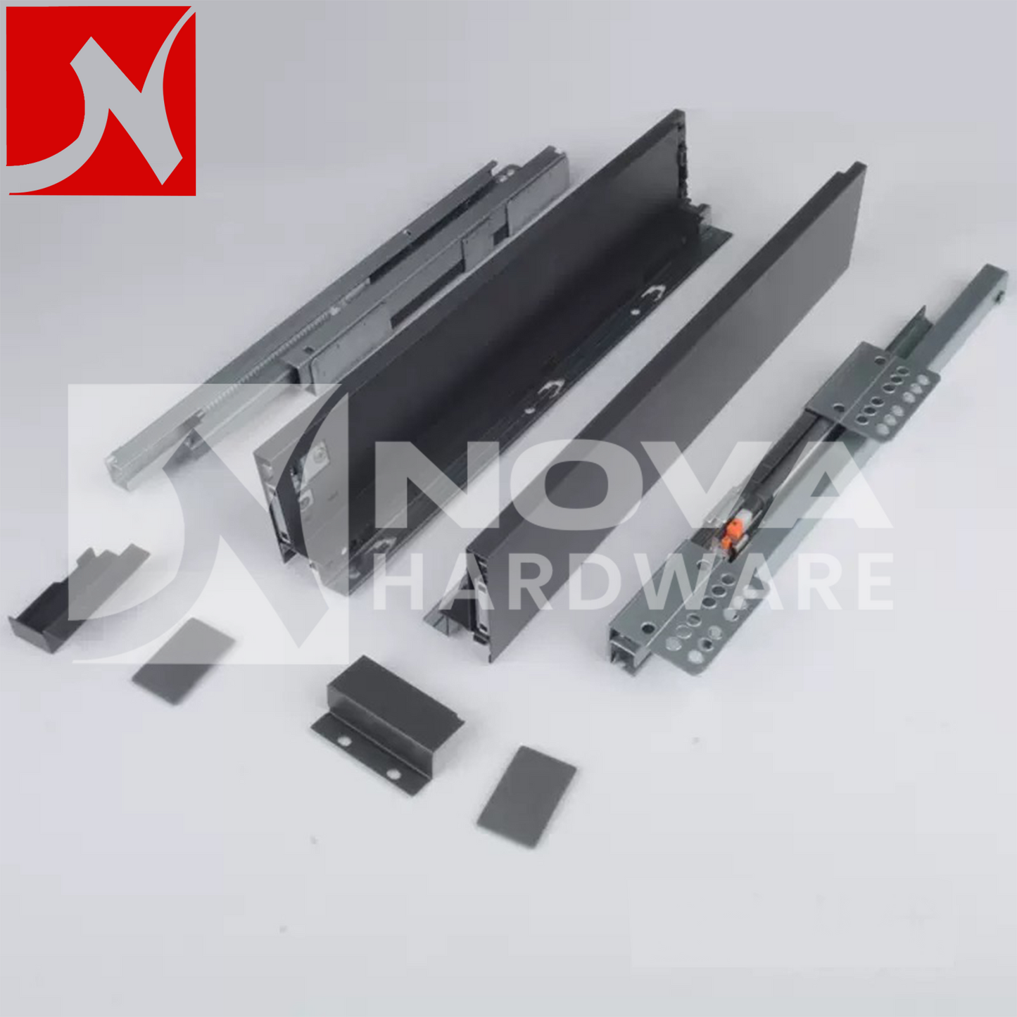 Slim Box Drawer Slide 180mm