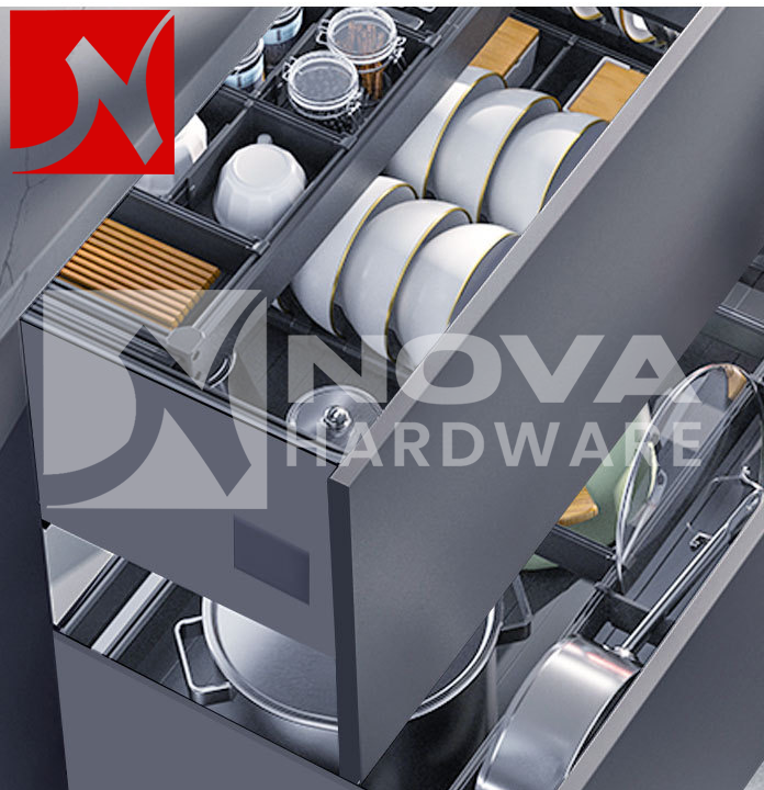 Slim Box Drawer Slide 180mm