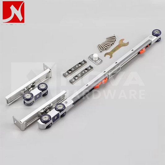 Soft Close Hydraulic Hanging 4 Roller Set