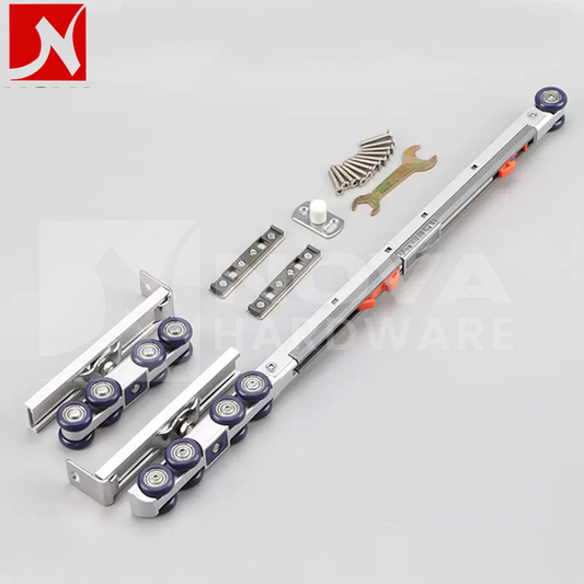 Soft Close Hydraulic Hanging 8 Roller Set
