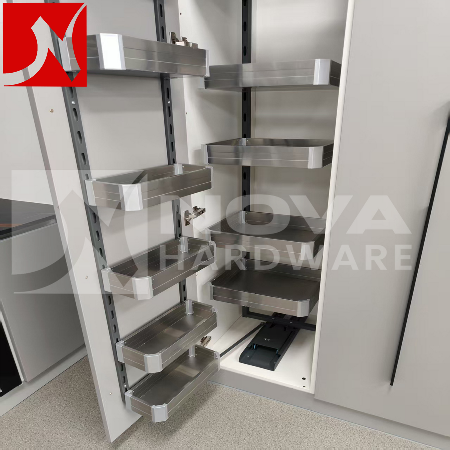 Stainless Steel Pantry Unit