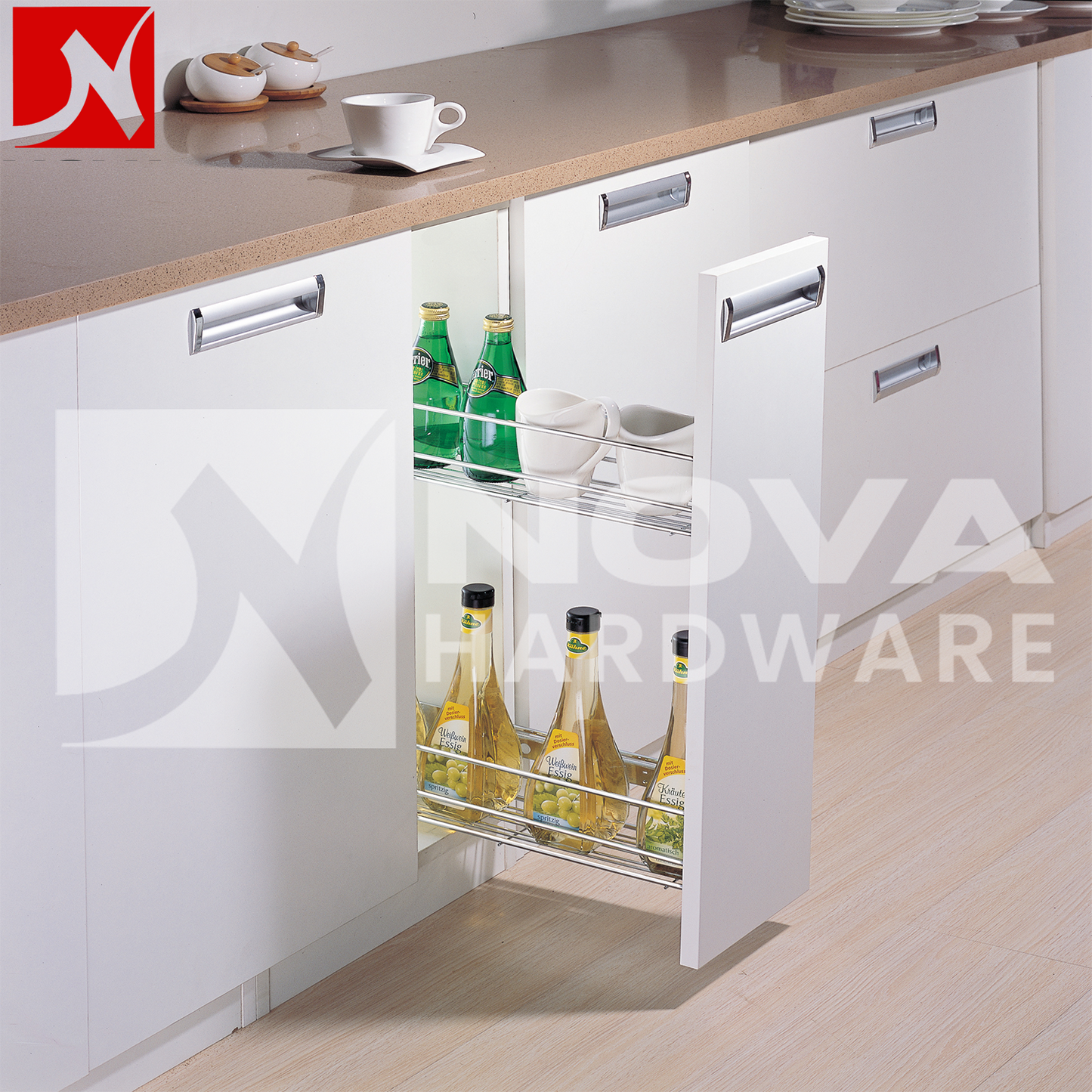 Wellmax Bottle Rack 2 Layer 100mm PTJ009I