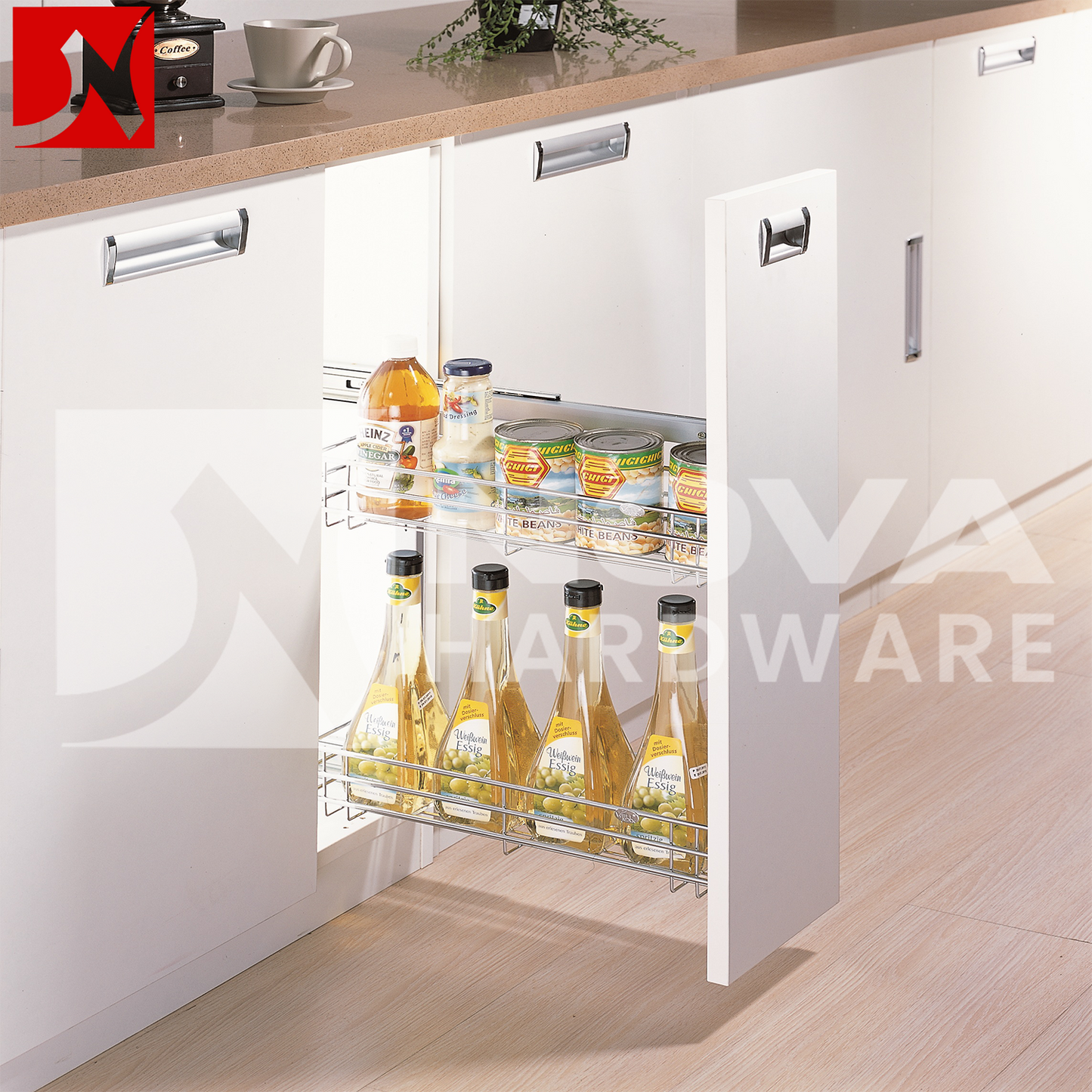 Wellmax Bottle Rack 2 Layer 150mm PTJ009